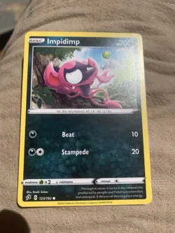 Impidimp - Rebel Clash - POKEMON - 123/192 - NM - single TCG Card - Image 3