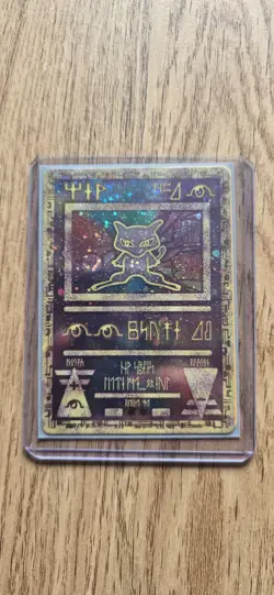 Ancient Mew Holo Pokemon Card 2000 Movie Promo, Excellent Condition - Rare - Image 1