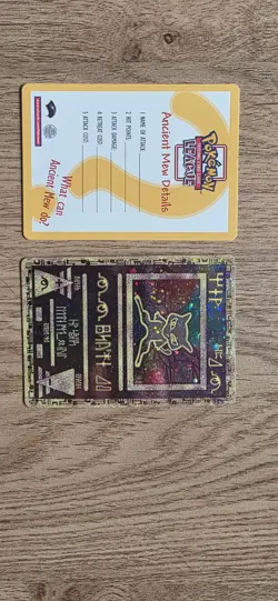 Ancient Mew Holo Pokemon Card 2000 Movie Promo, Excellent Condition - Rare - Image 2