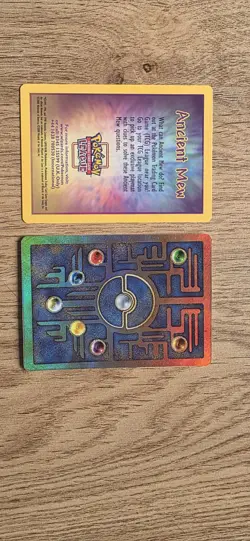 Ancient Mew Holo Pokemon Card 2000 Movie Promo, Excellent Condition - Rare - Image 3