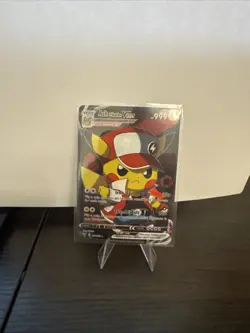 Ash Pikachu VCOS 007/055 Cosplay Pokemon Card Near Mint - Image 1