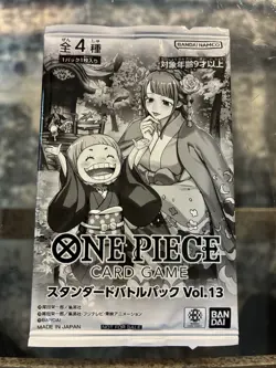 Promotion Pack Tournament Pack Vol. 13 ONE PIECE Card Game Japanese Bandai - Image 1