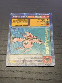 MarineAngemon BO-34 Gold Rare Digimon Card 1999 Bandai HP - Image 4