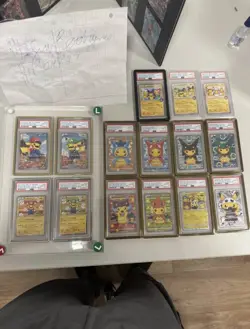 Pokemon Graded PSA Promo Card Lot - Pikachu, Umbreon EX, Full Art - Image 1