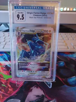 Origin Forme Dialga VSTAR Promo SWSH: Sword & Shield Promo Cards SWSH256 NM Holo - Image 1