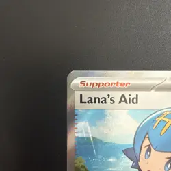 Pokemon TCG Twilight Masquerade: Lana’s Aid 207/167 Ultra Rare Trainer Card - NM - Image 2