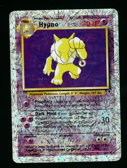 Pokemon Card Hypno 25/110 Legendary Collection Reverse Holo Foil LP - Image 1