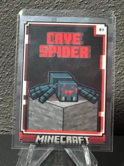 2024 Panini Minecraft Trading Cards Base Set OptiChrome Cave Spider - Image 1