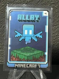2024 Panini Minecraft Trading Cards Base Set OptiChrome Allay - Image 1