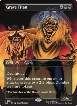 ✅ MTG Secret Lair Iron Maiden: Album Art Non-Foil Exclusive Scare Drop ✅ - Image 5