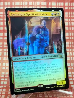 Agrus Kos, Spirit of Justice Murders at Karlov Manor Foil #184 - Image 2