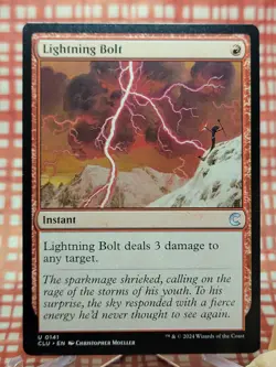 Lightning Bolt [Ravnica: Clue Edition​​​] Near Mint​​ - Image 1