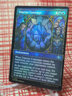 Tolarian Contempt NM/M* SHOWCASE FOIL March Of The Machines U0058 - Image 3
