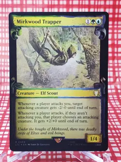 Mirkwood Trapper - Foil - Showcase Scrolls R MTG Commander: The Lord of the R - Image 1