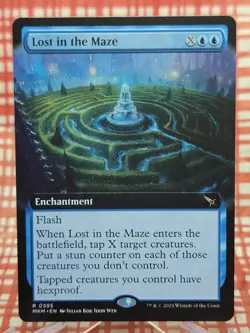 MTG Lost in the Maze (Extended Art) 395 - Murders at Karlov Manor - Image 1