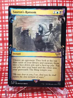 Sauron's Ransom (676/915) MTG The Lord of the Rings Tales of Middle-earth NM - Image 1