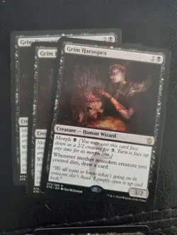 Grim Haruspex 3X (73/282) Khans of Tarkir NM MTG Magic the Gathering x1 MKE - Image 1