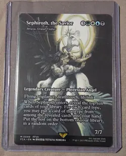MTG Final Fantasy lot Sephiroth, Louisoix's Sacrifice, Tifa and Tifa Borderless - Image 3