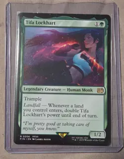 MTG Final Fantasy lot Sephiroth, Louisoix's Sacrifice, Tifa and Tifa Borderless - Image 5