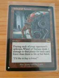 MTG Wheel of Torture The List M/NM Free UK P&P - Image 1
