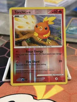 TORCHIC 99/127 Platinum REVERSE HOLO RH Pokemon TCG card NM - Image 1