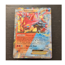 Pokemon Volcanion EX Holo Promo XY173 Black Star XY Set 180 HP English - Image 1