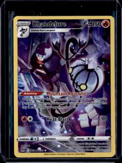 Chandelure TG04/TG30 Holo Lost Origin Trainer Gallery Pokemon NM - Image 1