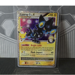 Pokemon TCG Luxray GL Lv.X Ultra Rare Holo 109/111 Rising Rivals 110 HP English - Image 1