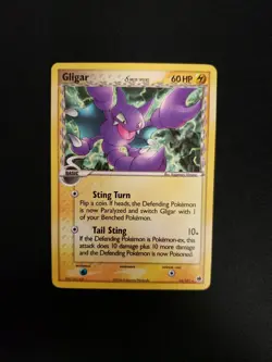 Gligar 16/101 LP Dragon Frontiers POKEMON Non Holo Rare - Image 1