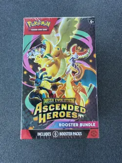 Pokemon TCG Mega Evolution Ascended Heroes Booster Bundle Sealed - Image 1
