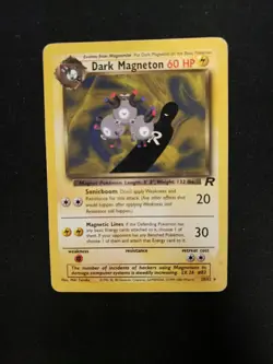 Dark Magneton - 28/82 - Rare - HP, English Pokemon Team Rocket - Image 1