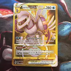Pokemon TCG Origin Forme Palkia VSTAR Astral Radiance Secret Rare Card 208/189 - Image 1
