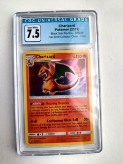 2019 POKEMON S&M Fall Collection Chest Promo HOLO CHARIZARD SM226 - CGC 7.5 - Image 1