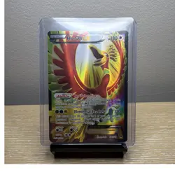 Pokemon Ho-Oh EX Ultra Rare Full Art Holo Breakpoint 121/122 - Image 1