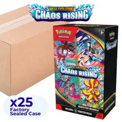 Pokemon TCG ME04 CHAOS RISING 25 BOX BOOSTER BUNDLE CASE Sealed PREORDER - Image 1