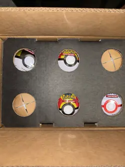 Pokemon Costco 6 pack Poke Ball Set - NEW Factory Sealed - Image 2