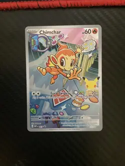 Chimchar - 041 041 Holo Promo ME: Mega Evolution Promo Pokemon NM - Image 1