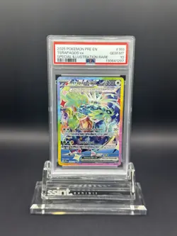 PSA 10 Terapagos EX #169 169/131 Prismatic Evolutions SIR Pokemon Card Gem Mint - Image 1