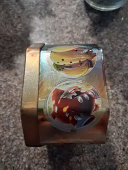 VINTAGE 2008 Pokemon TCG Heatran Collector's Tin EMPTY - Image 4