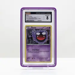 Pokemon Gastly Cosmos Holo #XY132 XY Black Star Promo 2016 - CGC 8 - Image 1