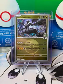 N's Zekrom (Poke Ball) 155/217 Reverse Holo Ascended Heroes ASC Pokemon NM - Image 1