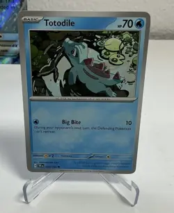 Totodile - Temporal Forces - 039/162 - Pokemon TCG - Near Mint (NM) - Image 1