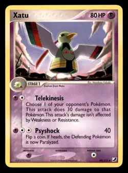 Xatu 49/115 Uncommon Unseen Forces Pokemon Lightly Played - Image 1