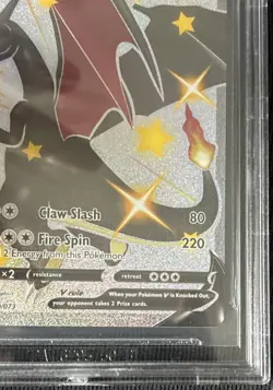 Pokemon Champion's Path Charizard V 79/73 Secret Rare Full Art Holo Beckett 9.5 - Image 4