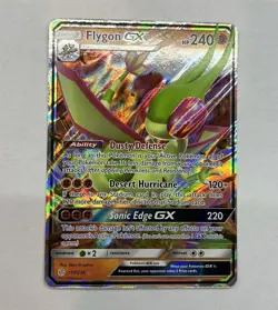 FLYGON GX 110/236 COSMIC ECLIPSE POKEMON (ULTRA, NM) - Image 1