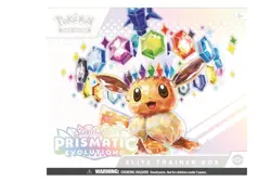 Pokemon TCG Scarlet & Violet Prismatic Evolutions ETB Lot of 2 Sealed - Image 1
