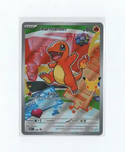 Charmander MEP 038 First Partner Illustration Promo 30th Anniversary Pokemon TCG - Image 1