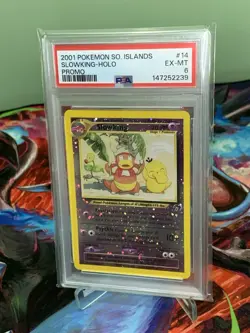 2001 Pokemon Southern Islands Slowking Holo 14 Promo PSA 6 - Image 1