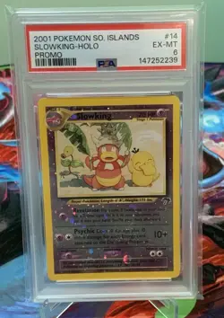 2001 Pokemon Southern Islands Slowking Holo 14 Promo PSA 6 - Image 4
