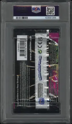 Pokemon Sword & Shield Fusion Strike Booster Pack Sealed Gengar Art PSA 9 MINT - Image 2
